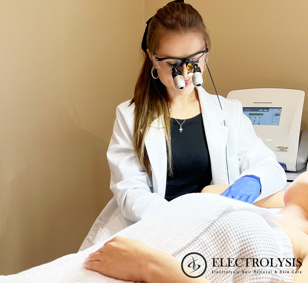 electrolysis hair removal over tattoos