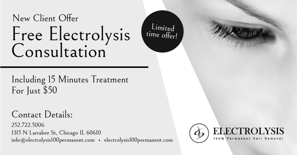 Chicago Electrolysis Prices 100 Permanent Hair Removal