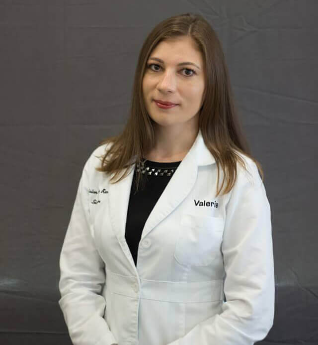 Valeria Tartacovschi, LE, founder, licensed electrologist and certified laser technician at Electrolysis 100% in Chicago